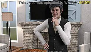 Exploring rosewater manor 20 in this hentai game anime 😏