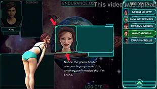 stranded in space, chatting with curvy girls in sexy 3d outfits