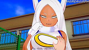 Mirko compilation in 3d anime style.