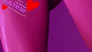 Linx and Joey in steamy Fortnite hentai lesbian action