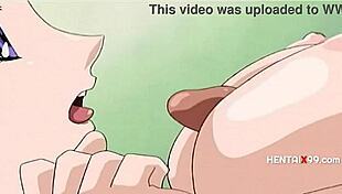 Student gets creampie in career counselling hentai