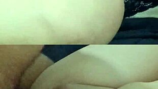 brazilian couple shares intimate homemade missionary moment with bouncing natural tits