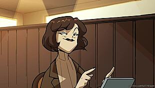 hey, wanna see this bombshell barista bound in public?