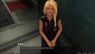 Blonde Virgin 18 Year Old Deepthroating Big Cock in Stranded in Space 144