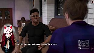 playful fox steps into debauchery enjoying upskirts in brothel