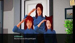 In my new family, watch this redhead milf with big tits and ass?