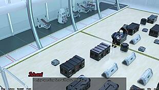 Busty Indian Milf Sex in 3D Cartoon Space