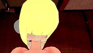 samui delivers pov blowjob in naruto fantasy