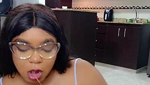 Stepsister Teaches Russian Handjob