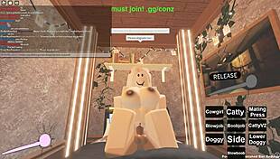 Yo, check out this wild riding and deepthroat in Roblox porn!