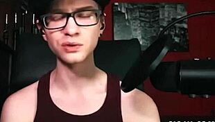 I am Gabbie Carter, masturbating to my stepbro on webcam