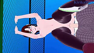 mari asks, 'want to see mari and ritsuko's intense creampie sex?'