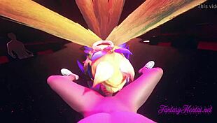 Ahri Star Guardian in Hard Sex Action