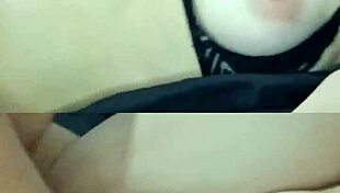 brazilian couple shares intimate homemade missionary moment with bouncing natural tits