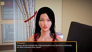 My New Family Cartoon With Big Ass And Small Tits