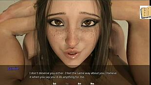 hey, is jamie really stressing over liz in this kinky hentai clip?