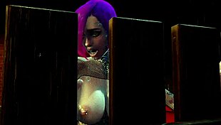 Sweet woman feels intense anal pleasure