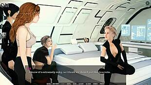 Hot 3D anime hentai sex in public lake! Tales from the unending void episode 43.