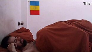 Waking my hairy guy with a nice blowjob using his morning erection