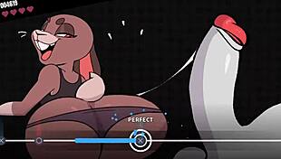 check out this furry boss battle in beat banger game! 🐺