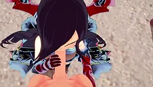 i'm friedrich der große sucking and having sex in azur lane fantasy