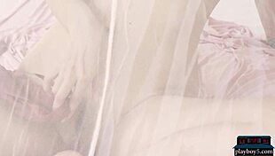 Slim Teen Blonde Hailey Afton Undresses As A Hot Playboy Model From Canada