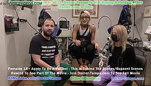 Become Doctor Tampa for Channy Crossfire's Humiliating Sophomore Gyno Exam