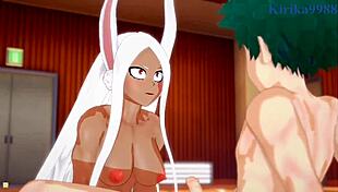 Mirko compilation in 3d anime style.