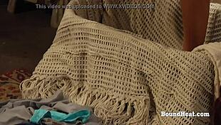 Slave Washes Whipped Body Before Mistress