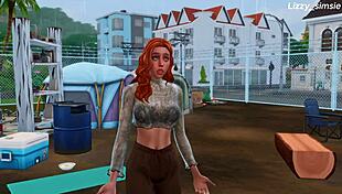 Innocent Redhead Fucks With Bbc Bum On The Street - Sims 4 - 3d Animation