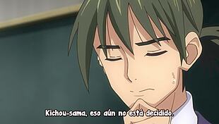 Nobunaga-sensei no Osanazuma episode 11 unfolds with anime characters featuring big tits