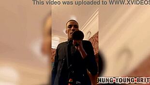 Hot British scally guy joins us for rough bareback gangbang action