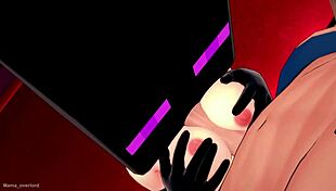 Novia Esta Lista Para Follar Usando Mascara De Enderman En El Hotel Del Amor Sin Censura