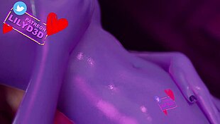 Linx and Joey in steamy Fortnite hentai lesbian action