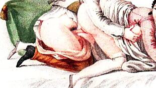 yo, these vintage erotic drawings are straight fire for retro fans