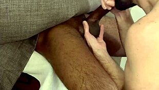 gay interracial amateurs deepthroat and swallow at gloryhole with passion