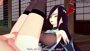 i'm friedrich der große sucking and having sex in azur lane fantasy