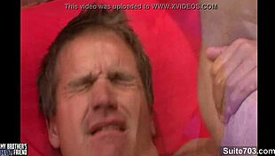 Sexy Gay Man Receives Ass Licking and Hard Fucking with Big Cock