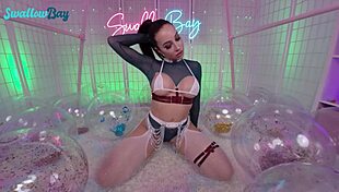 Swallowbay Big Tits Brunette Melissa Stratton Craves Fat Cock In Sloppy Bent Over Action