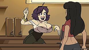 hey, wanna see this bombshell barista bound in public?