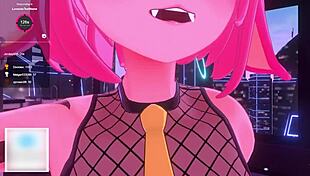 Bunny Vtuber Dominates in Futanari Hentai Adventure