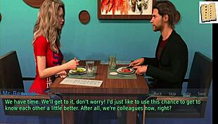 A wife and stepmother play game