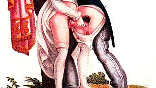 yo, these vintage erotic drawings are straight fire for retro fans