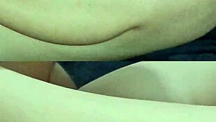 brazilian couple shares intimate homemade missionary moment with bouncing natural tits