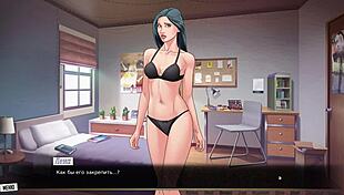 In this gameplay, our red string part 23 unfolds with hentai elements