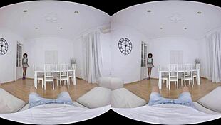 newlywed bride in virtual reality porn