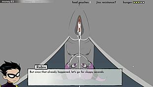 Jinx and Blackfire's Intense Funtime in 18Titans Part 25