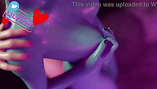 Linx and Joey in steamy Fortnite hentai lesbian action