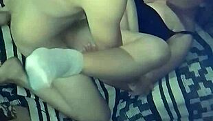 Latina milf fingers herself before missionary