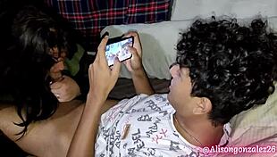 My best friend plays Free Fire while I suck him off